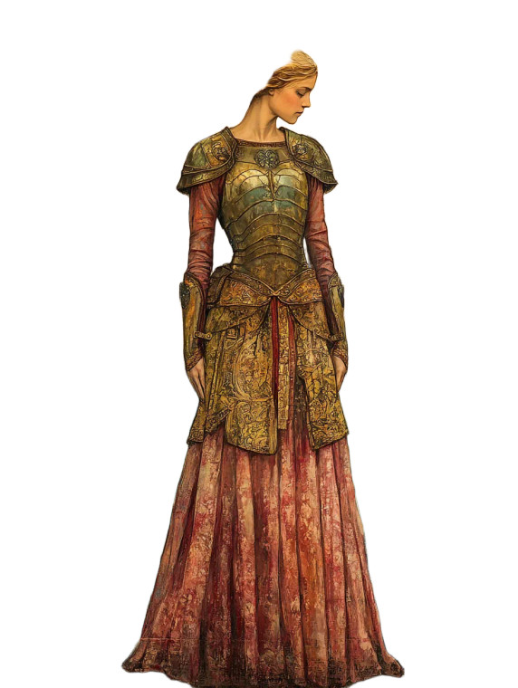 Armored Angel V2 Vinyl Car Decal Sticker – Waterproof & UV-Resistant 8"