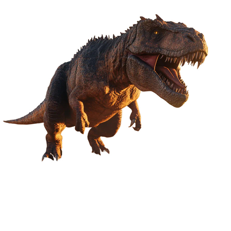 Carnotaurus Earth Game Vinyl Car Decal Sticker – Waterproof & UV-Resistant 8"