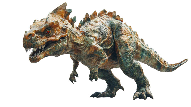 3D Dinosaur Model V2 Vinyl Car Decal Sticker – Waterproof & UV-Resistant 8"