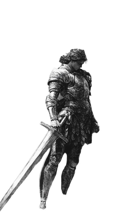 Arch Angel Michael Vinyl Car Decal Sticker – Waterproof & UV-Resistant 8"