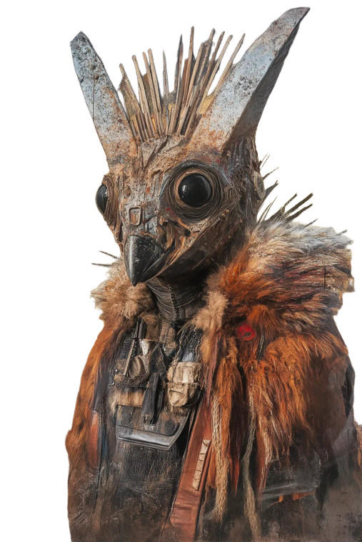 Aquarius Alien Totem Vinyl Car Decal Sticker – Waterproof & UV-Resistant 8"