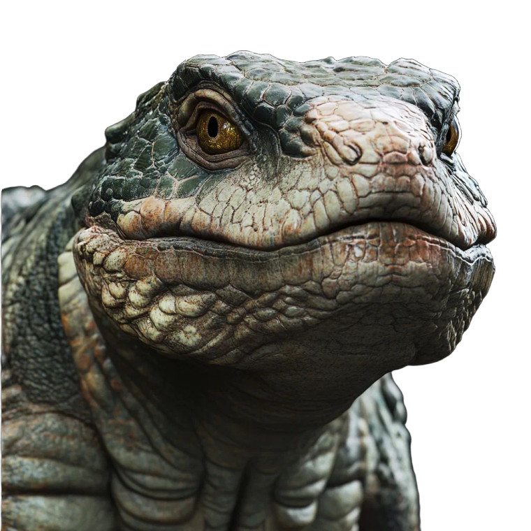 Sci-Fi Reptile Vinyl Car Decal Sticker – Waterproof & UV-Resistant 8"