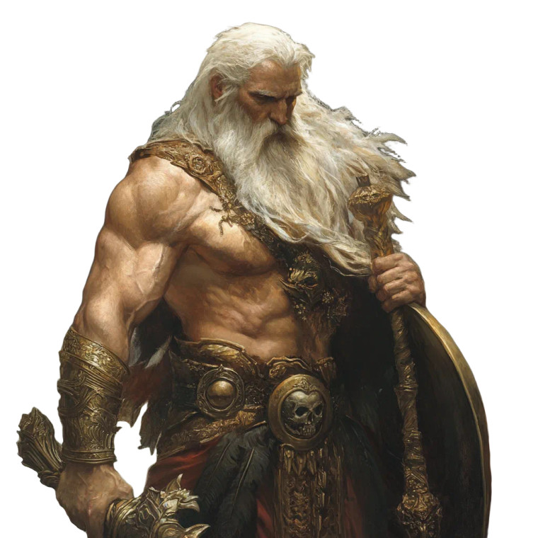 Slavic God Svarog Vinyl Car Decal Sticker – Waterproof & UV-Resistant 8"