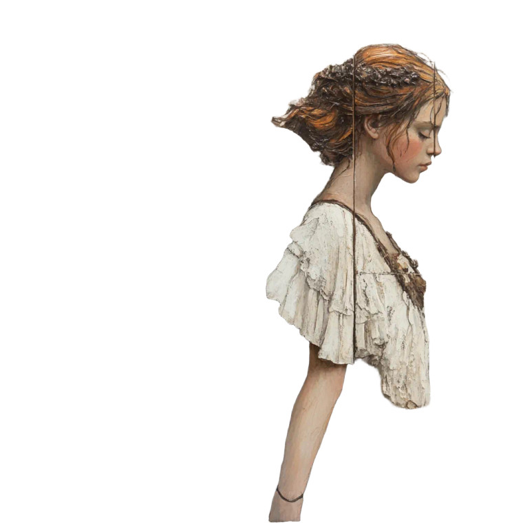 Angel V6 Vinyl Car Decal Sticker – Waterproof & UV-Resistant 8"