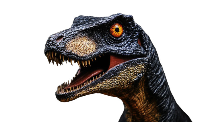 Velociraptor Head Vinyl Car Decal Sticker – Waterproof & UV-Resistant 8"