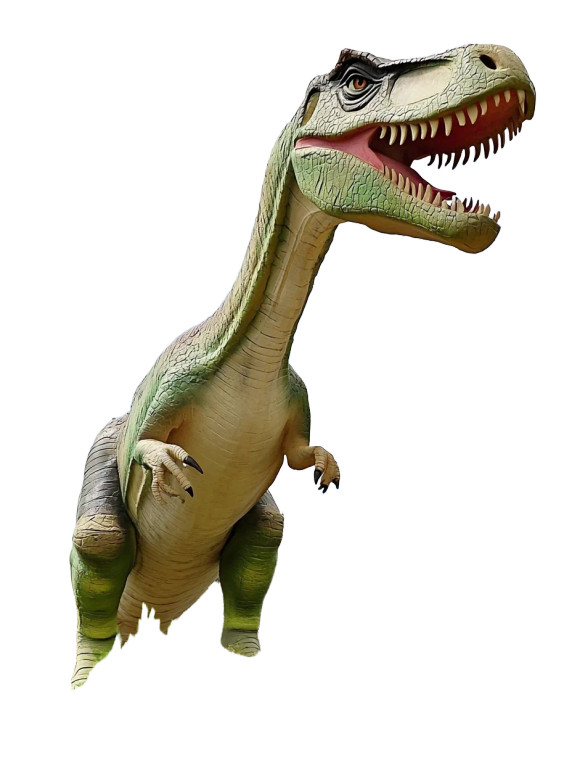 Dinosaur Toy Vinyl Car Decal Sticker – Waterproof & UV-Resistant 8"