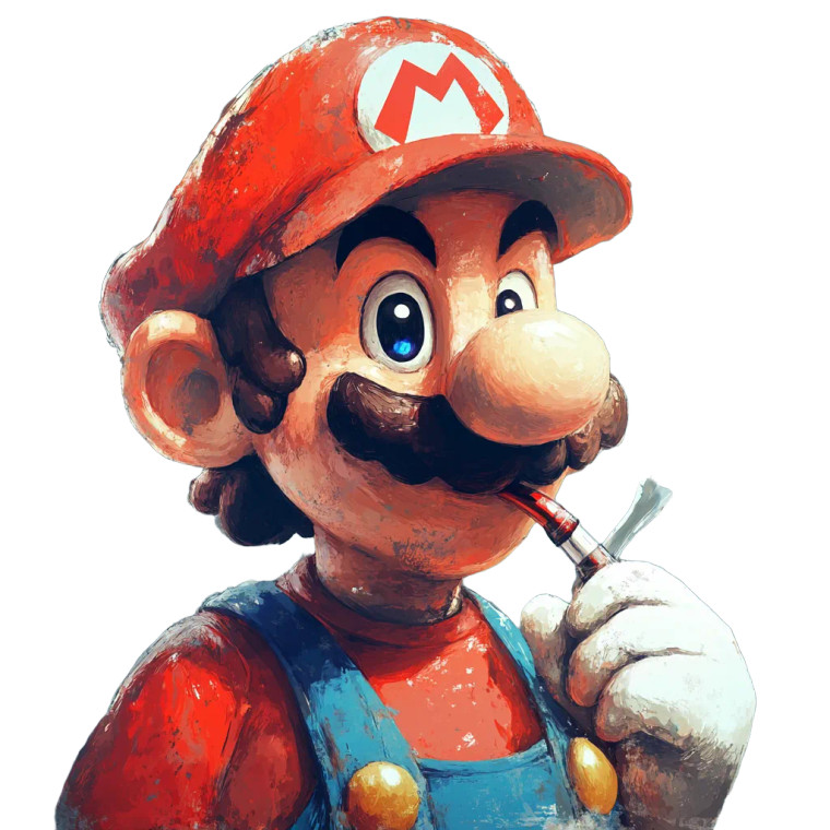 Super Mario Pipe Vinyl Car Decal Sticker – Waterproof & UV-Resistant 8"