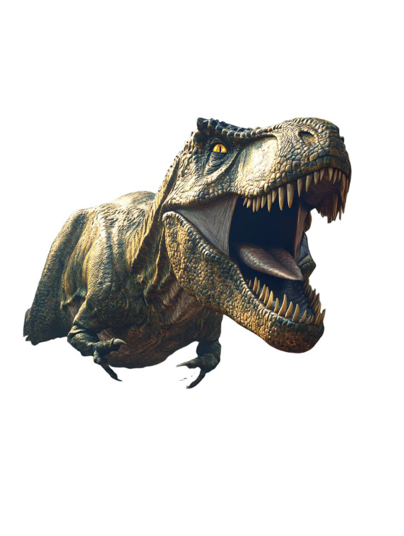 Roaring T-Rex V9 Vinyl Car Decal Sticker – Waterproof & UV-Resistant 8"