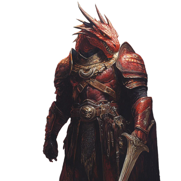 Half-Dragon Gladiator Vinyl Car Decal Sticker – Waterproof & UV-Resistant 8"