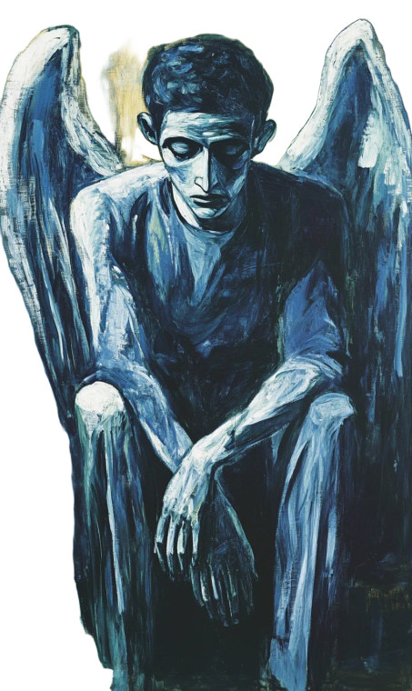 Dead'S Angel V2 Vinyl Car Decal Sticker – Waterproof & UV-Resistant 8"