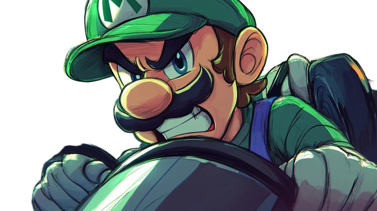 Luigi'S Angry Drive Vinyl Car Decal Sticker – Waterproof & UV-Resistant 8"