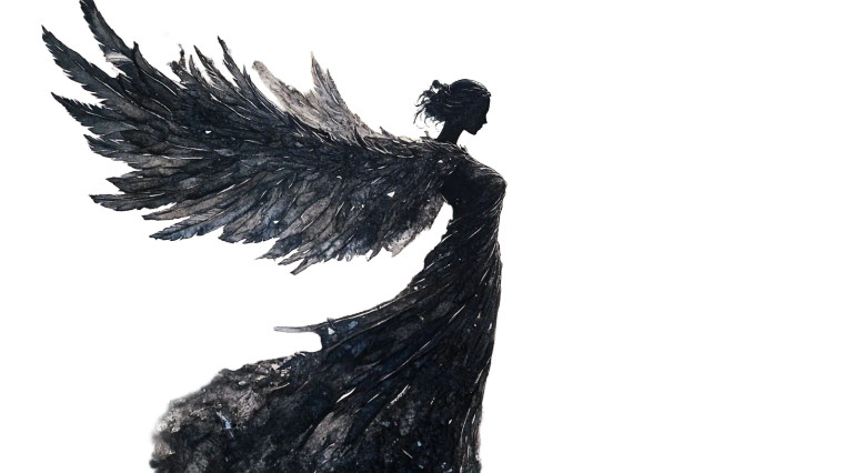 Silver Moon Goddess Vinyl Car Decal Sticker – Waterproof & UV-Resistant 8"