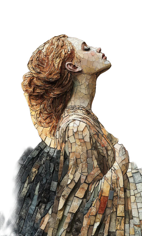 Angel Art V2 Vinyl Car Decal Sticker – Waterproof & UV-Resistant 8"