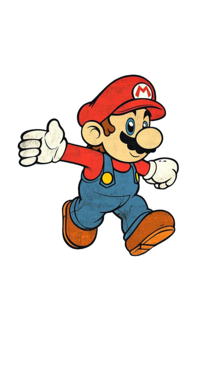 Retro Mario Level Vinyl Car Decal Sticker – Waterproof & UV-Resistant 8"