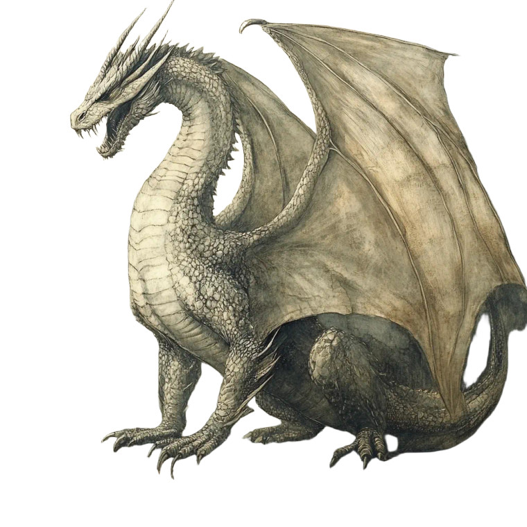 Dragon V4 Vinyl Car Decal Sticker – Waterproof & UV-Resistant 8"