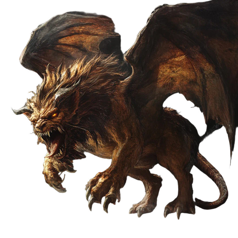 Witcher Chimera Vinyl Car Decal Sticker – Waterproof & UV-Resistant 8"