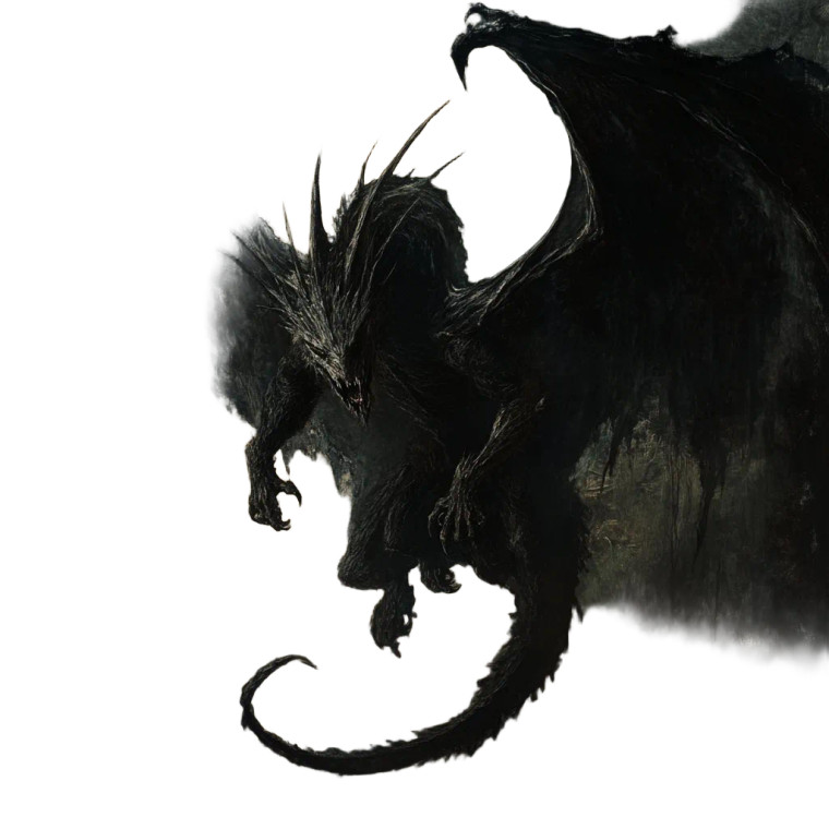 Phantom Dragon Approach Vinyl Car Decal Sticker – Waterproof & UV-Resistant 8"