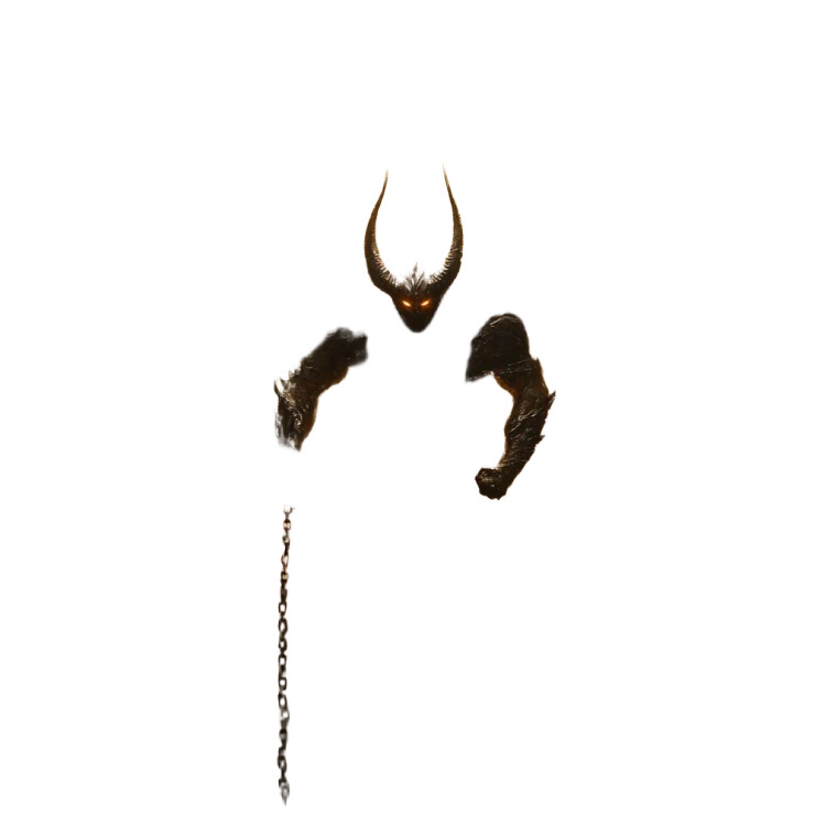 Dark Angelic Figure V2 Vinyl Car Decal Sticker – Waterproof & UV-Resistant 8"