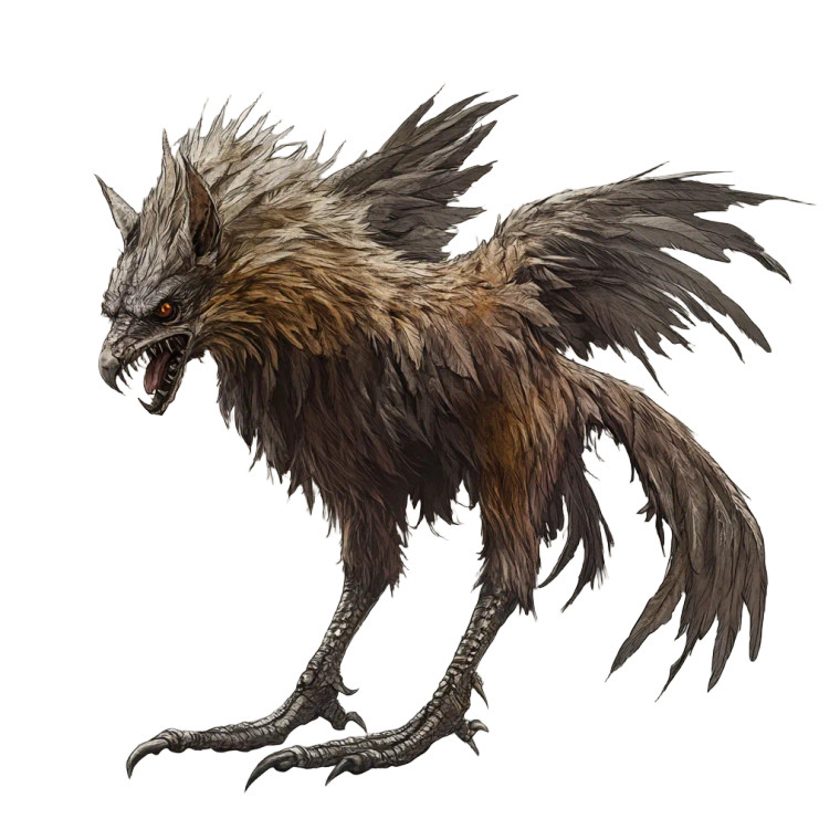 Chicken Wolf Hybrid Vinyl Car Decal Sticker – Waterproof & UV-Resistant 8"