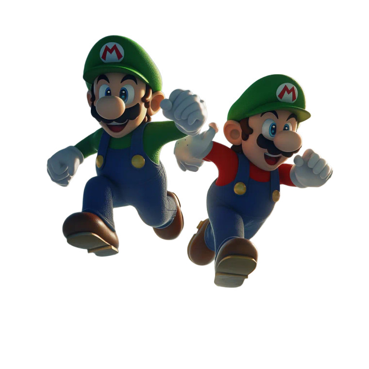 Super Mario Brothers V2 Vinyl Car Decal Sticker – Waterproof & UV-Resistant 8"