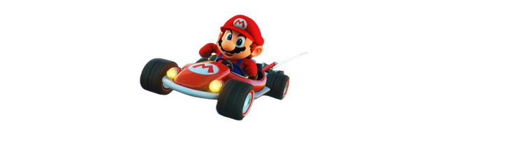 Mario Kart V2 Vinyl Car Decal Sticker – Waterproof & UV-Resistant 8"