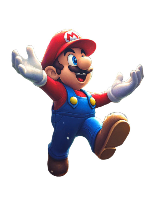 Matrix Mario Garden Vinyl Car Decal Sticker – Waterproof & UV-Resistant 8"