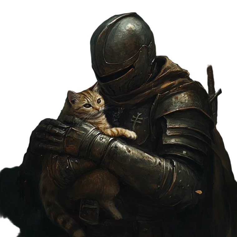 Dark Fantasy Knight V21 Vinyl Car Decal Sticker – Waterproof & UV-Resistant 8"