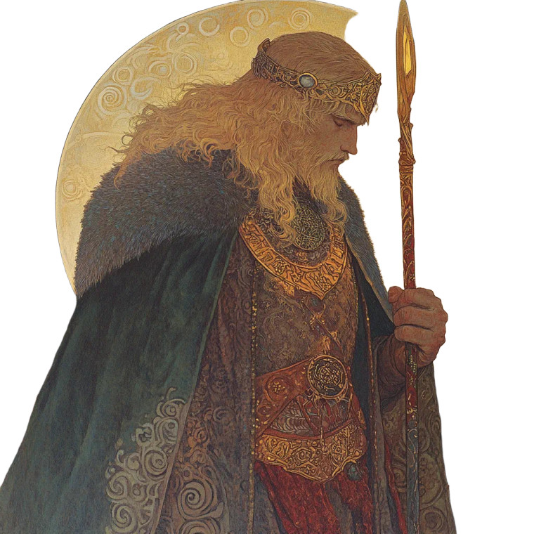 Celtic King Arthur Vinyl Car Decal Sticker – Waterproof & UV-Resistant 8"