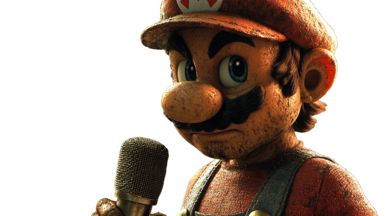 Weary Mario Singing Vinyl Car Decal Sticker – Waterproof & UV-Resistant 8"