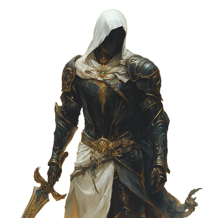 Scourge Aasimar Vinyl Car Decal Sticker – Waterproof & UV-Resistant 8"