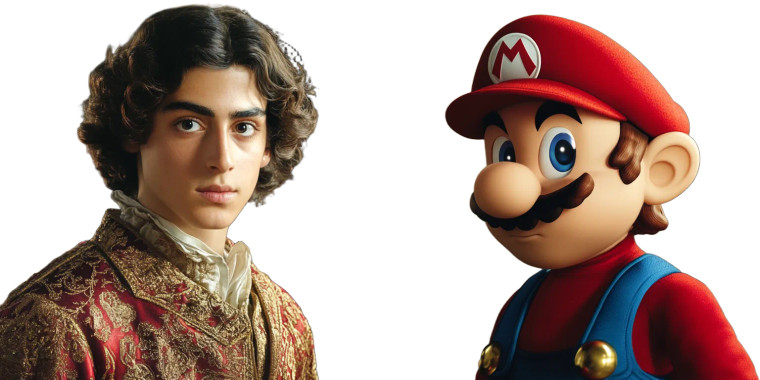 Marco Meets Mario Vinyl Car Decal Sticker – Waterproof & UV-Resistant 8"