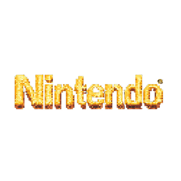 8-Bit Nintendo Logo Vinyl Car Decal Sticker – Waterproof & UV-Resistant 8"