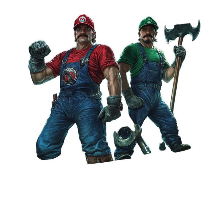 Plumbers' Pipe Peril Vinyl Car Decal Sticker – Waterproof & UV-Resistant 8"