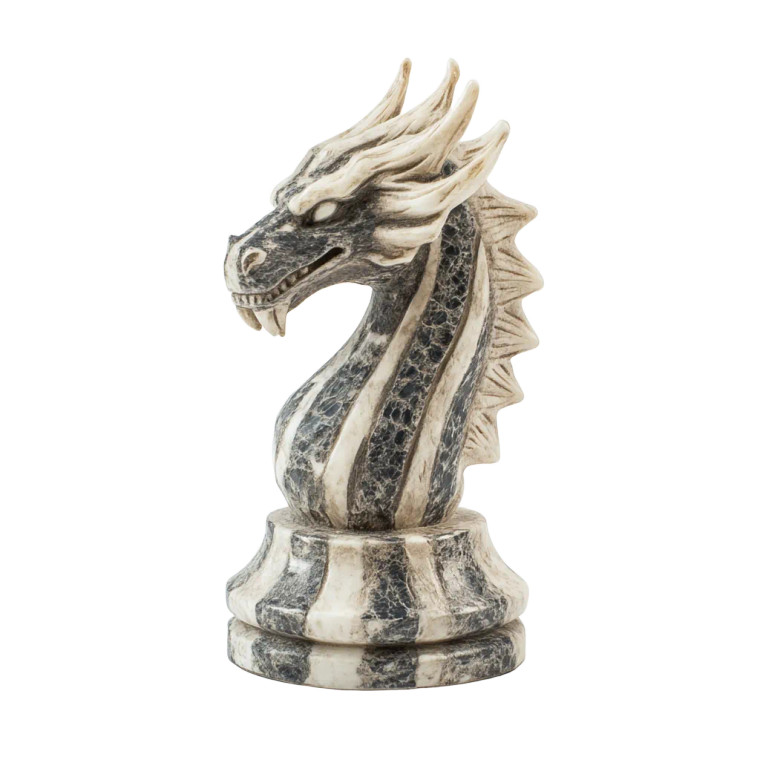 Dragon Chess Piece Vinyl Car Decal Sticker – Waterproof & UV-Resistant 8"