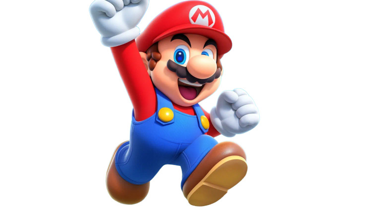 Mario'S Joyful Jump V2 Vinyl Car Decal Sticker – Waterproof & UV-Resistant 8"