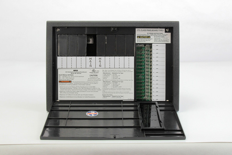 Upgrade Your RV Power System with WFCO Arterra 8930/50 Series Distribution Box | 30/50 Amp Input | UL Listed | Over Current, Over Temp Protection