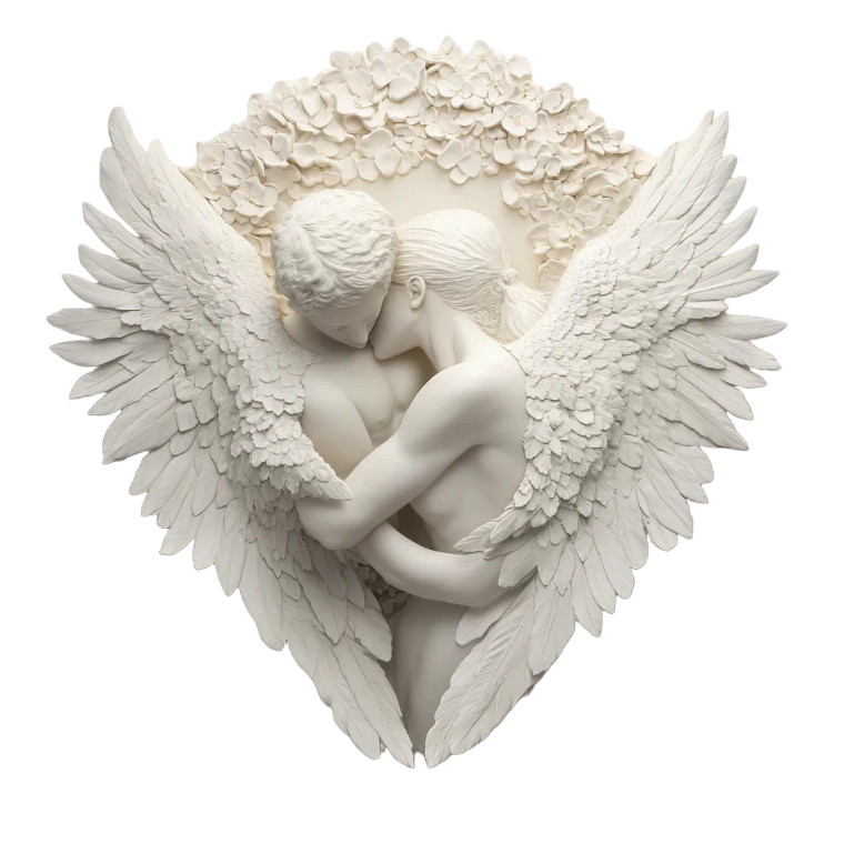 Angel Hugging Sun Vinyl Car Decal Sticker – Waterproof & UV-Resistant 8" Angel Hugging Sun Vinyl Car Decal Sticker – Waterproof & UV-Resistant 8"