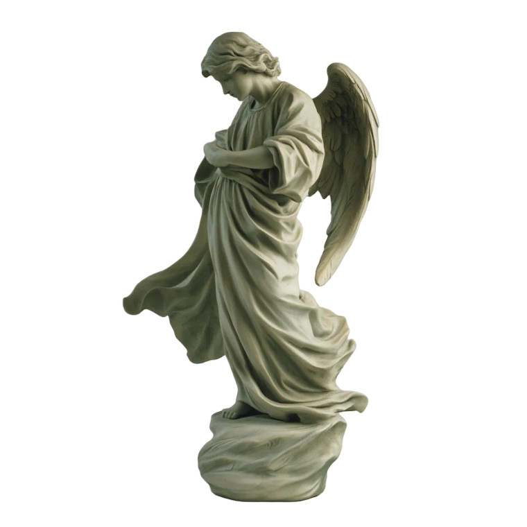 Angel Statue V2 Vinyl Car Decal Sticker – Waterproof & UV-Resistant 8"