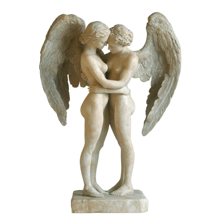 Eros And Psyche Vinyl Car Decal Sticker – Waterproof & UV-Resistant 8"