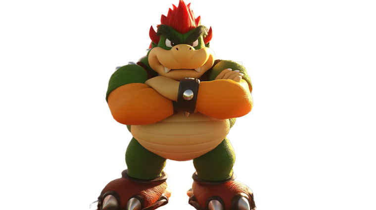Bowser Overlooks Racetrack Vinyl Car Decal Sticker – Waterproof & UV-Resistant 8"
