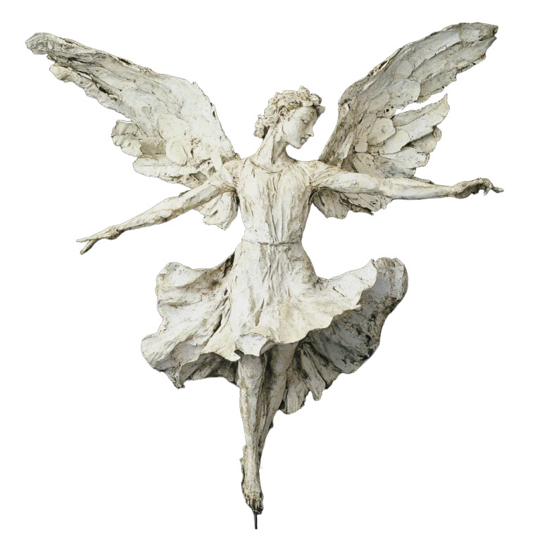 Dancing Angel Vinyl Car Decal Sticker – Waterproof & UV-Resistant 8"
