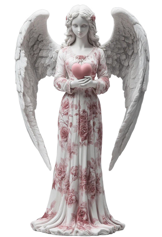 Angel Statue V11 Vinyl Car Decal Sticker – Waterproof & UV-Resistant 8"