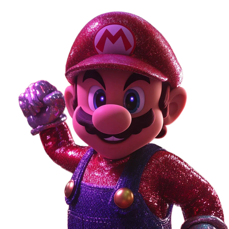 Mario'S Hat V2 Vinyl Car Decal Sticker – Waterproof & UV-Resistant 8"