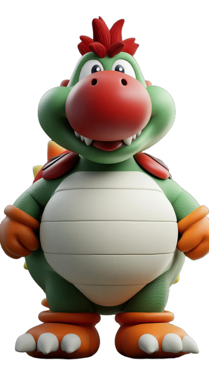 Yoshi Dragon Turtle Vinyl Car Decal Sticker – Waterproof & UV-Resistant 8"