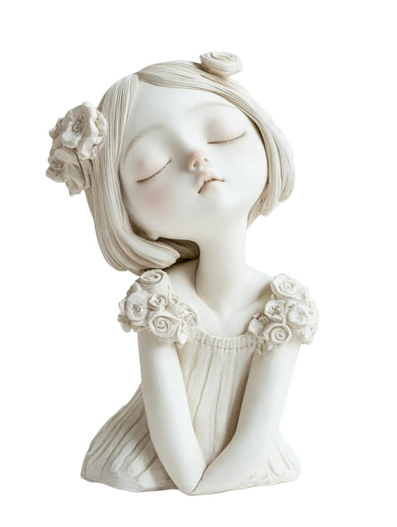 Gypsum Doll Vinyl Car Decal Sticker – Waterproof & UV-Resistant 8"