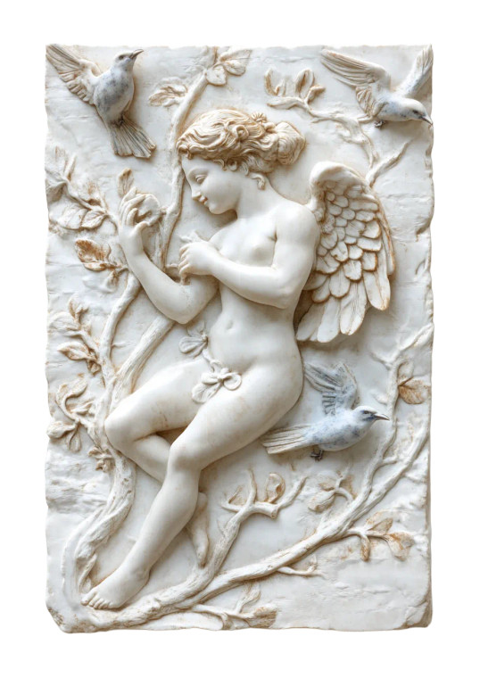 Aphrodite And Eros Vinyl Car Decal Sticker – Waterproof & UV-Resistant 8"