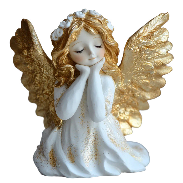Heaven Sent Angel Vinyl Car Decal Sticker – Waterproof & UV-Resistant 8"