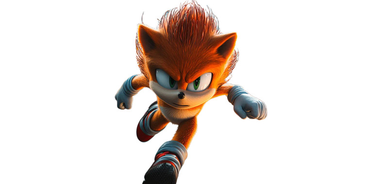 Sonic As Flash Vinyl Car Decal Sticker – Waterproof & UV-Resistant 8"