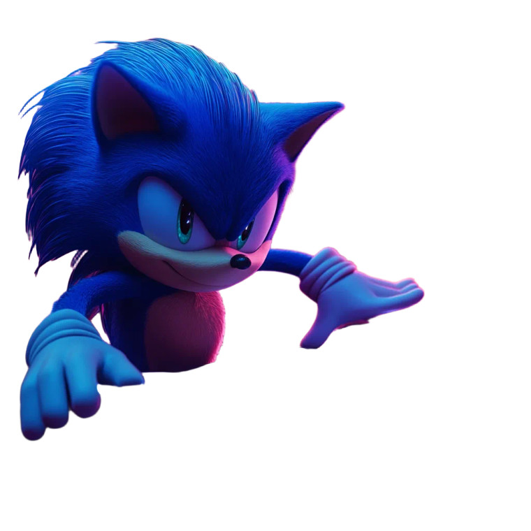 Sonic Djing Vinyl Car Decal Sticker – Waterproof & UV-Resistant 8"