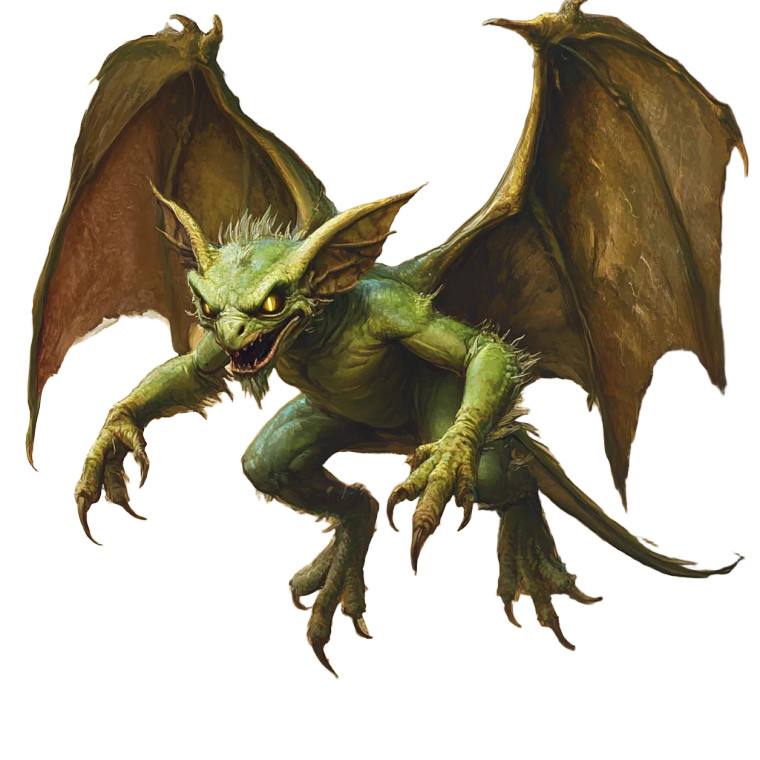 Sickly Green Kobold Vinyl Car Decal Sticker – Waterproof & UV-Resistant 8"